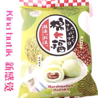 ROYAL FAMILY mochi matcha red bean 120g 皇族棉大福抹茶红豆 120g