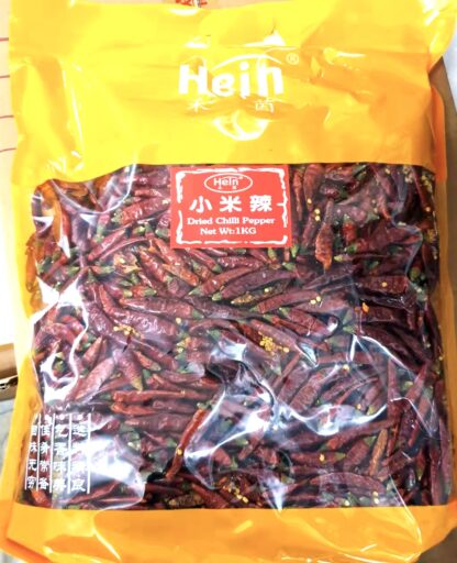 HEIN Dried Chilli Pepper XIAOMILA 1kg 禾茵 小米辣辣椒干 1 kg