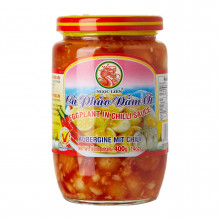 NGOC LIEN Pickled Eggplant in Chilli Sauce Cà pháo ớt 400g 越南辣腌小茄子 400g