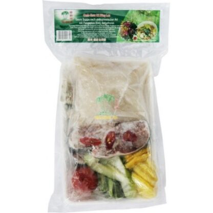 Three coconut tree frozen  Vietnamese sour fish soup set 1kg 冷冻越南风味酸鱼汤食材套装 1kg
