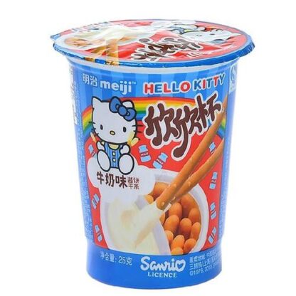 MEIJI YANYAN cookies cup milk flav. 25g 明治欣欣杯牛奶味 25g