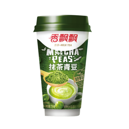 Instant milk tea  matcha green bean 香飘飘奶茶抹茶青豆