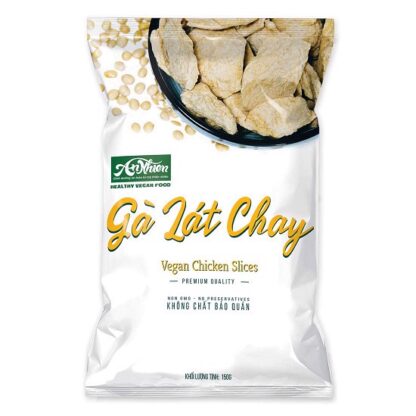 ANNHIEN ga lat chay vegan chicken slices 150g 纯素鸡肉 150g