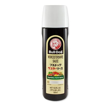 BULL DOG Worcestershire Sauce 500ml 日式辣酱油 500ml