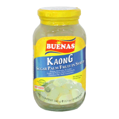 Buenas kaong sugar palm fruit white 340g