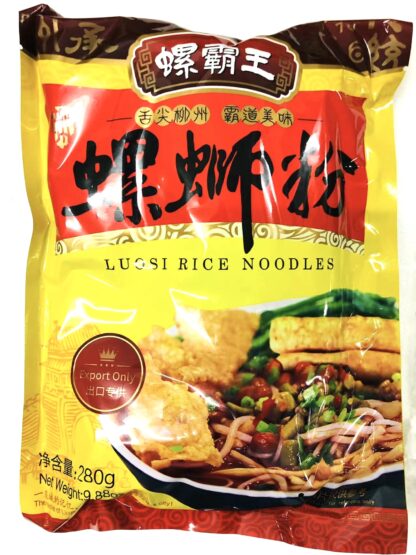 LBW Liuzhou Instant Rice Noodles Original Flavour 280g 螺霸王螺蛳粉原味 280g