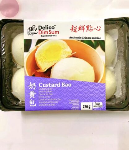 DELICO DIM SUM Custurd Bao 270g 超群点心奶黄包 270g
