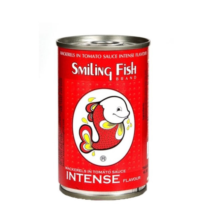 SMILING FISH mackerel in tomato sauce intense flavour 155g
