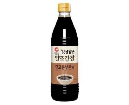CJW naturally brewed soy sauce deep 840ml CJW 纯酿酱油 deep 840ml