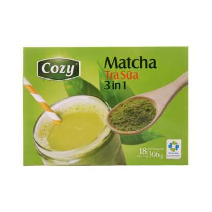 Cozy Matcha Milk tea 3in1 306g Cozy 抹茶奶茶 3合1