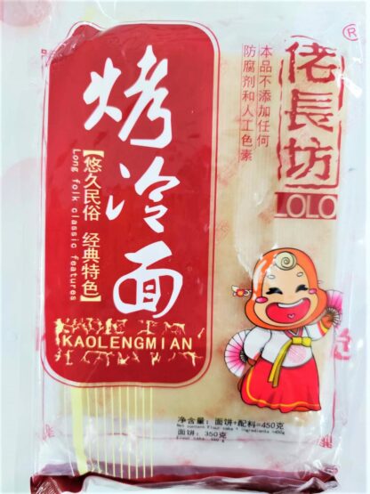 LaoChangFang Kao Leng Mian Noodle Block 450g 佬长坊 烤冷面 450g
