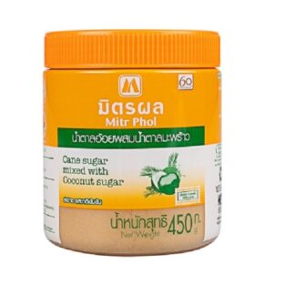 MITR PHOL Cane Sugar Mixed With Coconut Sugar 450g