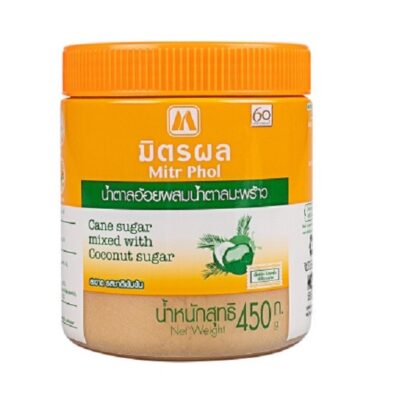 MITR PHOL Cane Sugar Mixed With Coconut Sugar 450g