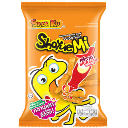 SNEK KO SHOYUE MI Japanese noodle snack siracha flavour 60g