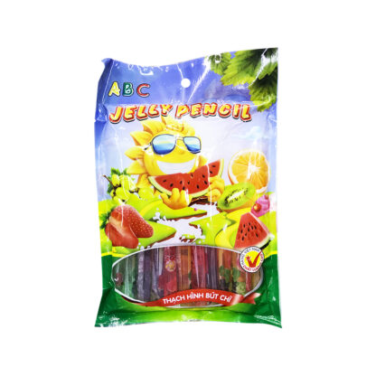 Vietfood brand jelly pencil thach rau cau huong trai cay  越南果冻条