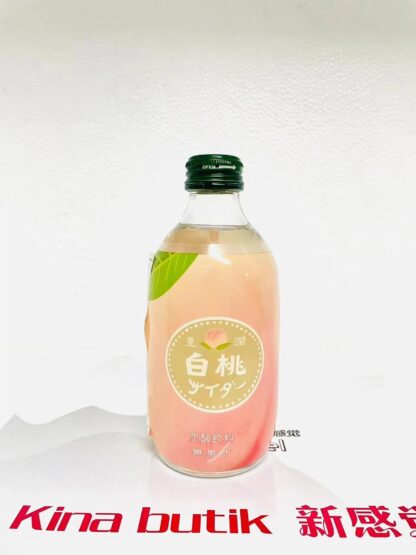 TOMOMASU White Peach Soda 300ml 友桝 白桃气泡水 300ml
