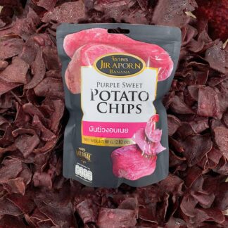 JIRAPORN Purple Sweet Potato Chips 80g