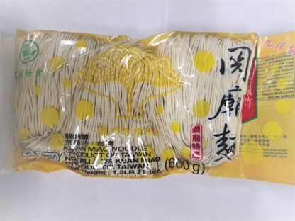 Fuchen Kuanmiao Noodles 600g 福成 关庙面(九片)