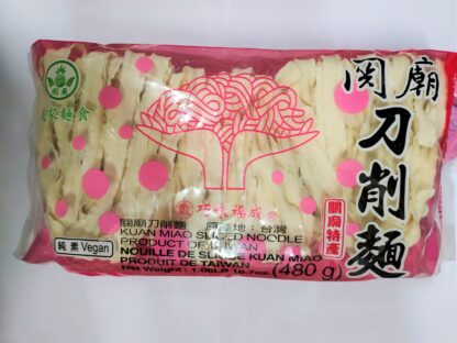 Fuchen Kuanmiao Sliced Noodles 480g 福成 关庙刀削面