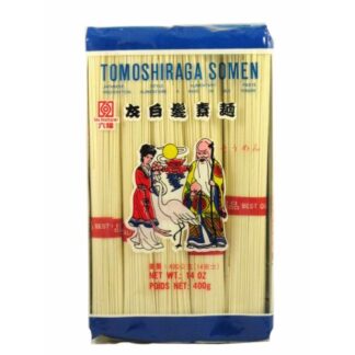 SIX FORTUNE Dried Tomoshiraga Noodle 400g 友白发素面