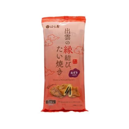JP HARAYA Taiyaki Azuki Flavor 175g 鲷鱼烧 红豆味 175g BB210415