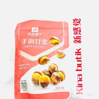 BESTORE Unhulled Chinese Chestnut Roasted Chestnut 100g 良品铺子 手剥甘栗 100g