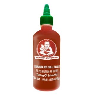HEALTHY BOY BRAND Sriracha Hot Chilli Sauce 540g 是拉差原味辣椒酱 540g