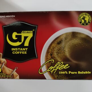 TRUNG NGUYEN G7 Instant Coffee Pure Black 2gx15 packets 越南中原咖啡 G7 即溶纯咖啡 2gx15包