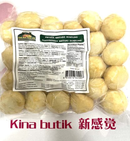 EAST ASIAN FOOD EAF Shiitake Dumplings Shitake Mushroom Fish Ball 500g EAF 香菇鱼丸 500g