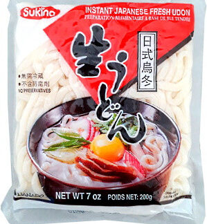 SUKINA Instant Japanese Fresh Udon 200g 日式乌冬面 200g