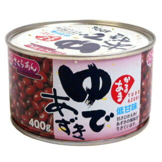 TANIO Sakura Red Bean Canned 400g TANIO 即食樱花蜜豆400g