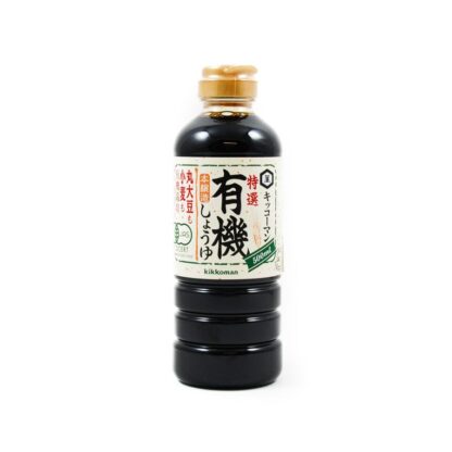 KIKKOMAN YUKI SOY SAUCE 500ML 日本有机酱油