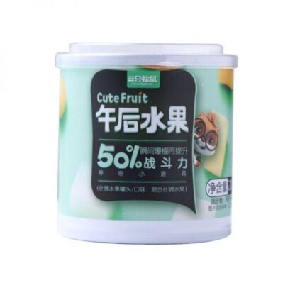 THREE SQUIRRELS Cute Fruit Canned Mixed Fruits 200g 三只松鼠 午后水果 什锦水果 200g BB210725