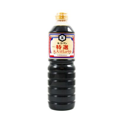 KIKKOMAN TOKUSEN MARUDAIZU SHOYU 1L 日本纯大豆酿造酱油 1L