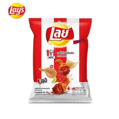 LAYS Chips KFC Wingz Zabb 乐事 肯德基辣鸡翅味