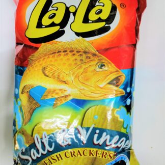 LALA Fish Crackers Salt & Vinegar 100g
