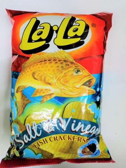 LALA Fish Crackers Salt & Vinegar 100g