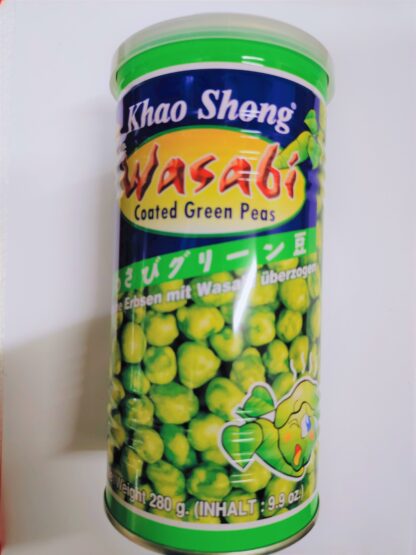 KHAO SHONG Wasabi Coated Peas 280g 芥末青豆 280g