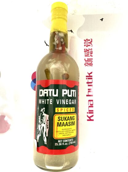 DATU PUTI Vinegar Sinamak Sukang Maasim White Vinegar Spiced 750ml