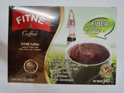 FITNE Instant Coffee with Fiber and Collagen 160g FITNE 纤体美肤咖啡 160g