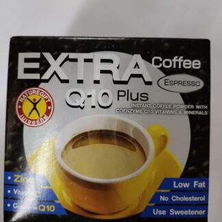 NATUREGITF Extra Coffee Q10 Plus 17gx10st NATUREGIFT速溶意式浓缩咖啡添加辅酶Q10 17x10st