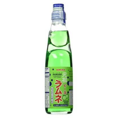 KIMURA Ramune Giant Melon 410ml 日本波子汽水蜜瓜味 410ml