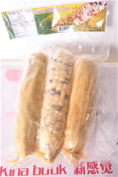 OCHA Frozen Sticky Corn Vaccum Pack 2-4pcs 冷冻糯玉米 2-4pcs