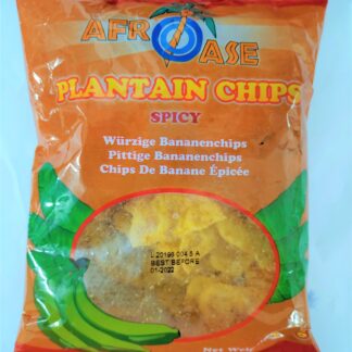 AFROASE Plantain Chips Spicy 80g