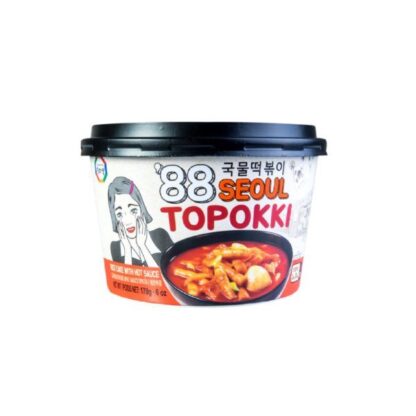 SURASANG '88 Seoul Topokki Rice Cake with Hot Sauce 170g 韩式辣炒年糕 170g