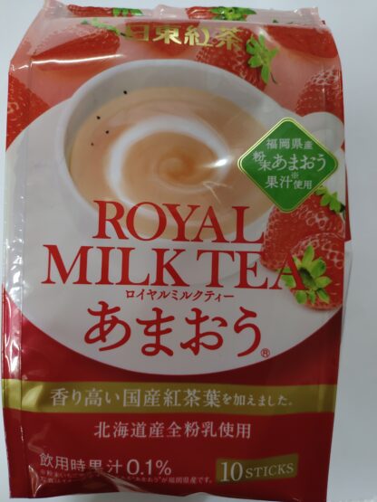 NITTOH Royal Milk Tea Strawberry 140g 日本皇族奶茶 140g