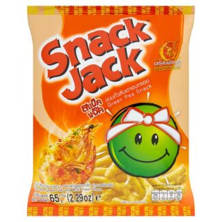 SNACK JACK Green Pea Snack Salt & Chili 65g