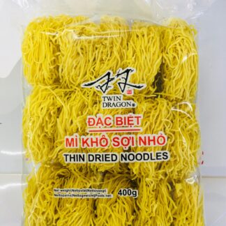 TWIN DRAGON Thin Dried Noodles 400g