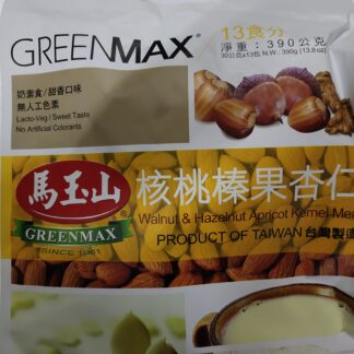 GREENMAX Walnut and Hazelnut Almond Meal 390 马玉山 核桃榛果杏仁 390g