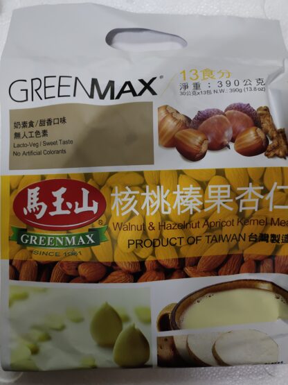 GREENMAX Walnut and Hazelnut Almond Meal 390 马玉山 核桃榛果杏仁 390g